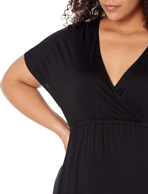 Amazon Essentials Women’s Waisted Maxi Dress (Available in Plus Size)