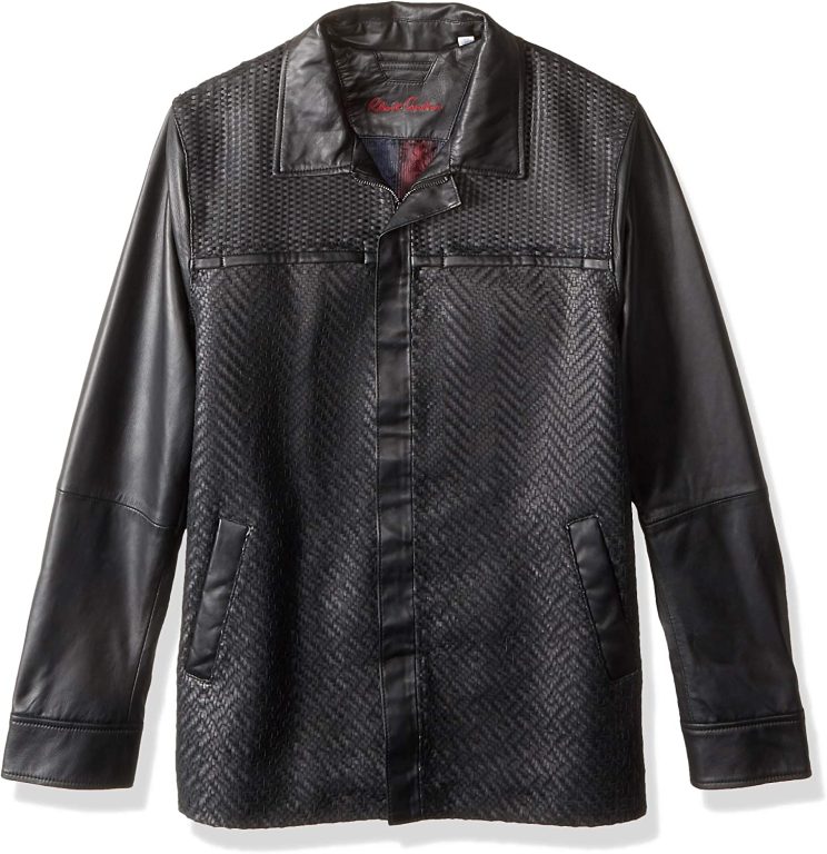 Robert Graham Men’s Felstead Leather Shirt Jacket