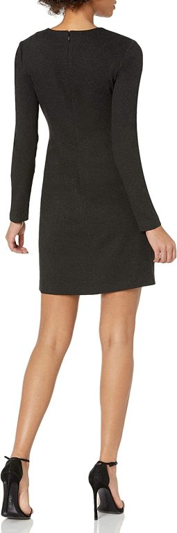 Theory Women’s Seamed Long Sleeve Dress K Regent Knit