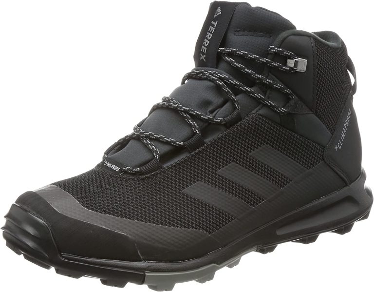 adidas Men’s High Rise Hiking Boots, Black (Negbas/Negbas/Gricua), 7.5 UK