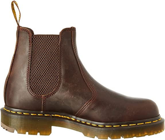 Dr. Martens, Unisex 2976 Slip Resistant Service Boots, Full-Grain Industrial Leather
