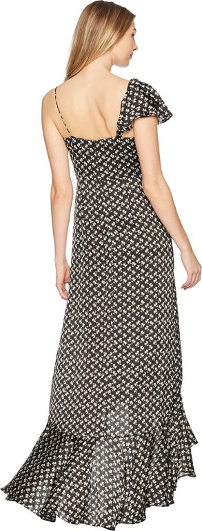 Jill Jill Stuart Women’s Asymmetrical Ruffle Dress