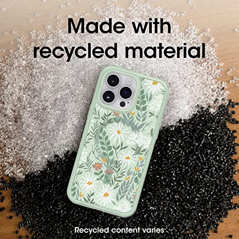 OtterBox SYMMETRY SERIES+ CLEAR Antimicrobial Case with MagSafe for iPhone 14 Pro Max (ONLY) – SAGE ADVICE (Green)