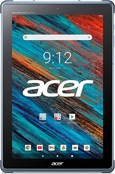 Acer Enduro Urban T3 EUT310A-11A-8995 Rugged Tablet | 10.1″ WUXGA IPS Touch Gorilla Glass | MediaTek MT8385 CPU | 4GB LPDDR4X | 64GB eMMC | WiFi-5 | Front & Rear 5MP Webcam | Polaris Blue | Android 11