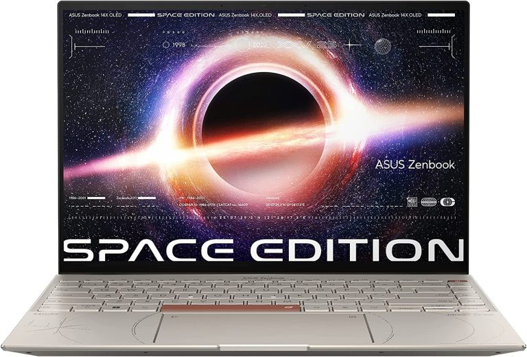 ASUS ZenBook 14X OLED Space Edition Laptop, 14” 4K 16:10 OLED Touch Display, Intel Core i9-12900H CPU, 32GB RAM, 1TB SSD, Windows 11 Pro, ZenVision Display, UX5401ZAS-XH99T