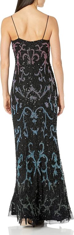 Adrianna Papell Women’s Beaded Mermaid Gown