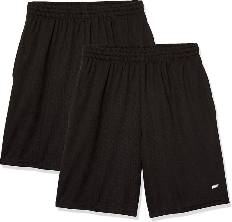 Amazon Essentials Men’s Performance Tech Loose-Fit Shorts (Available in Big & Tall), Multipacks