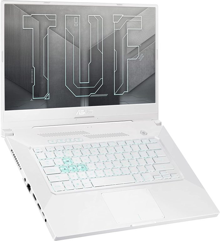 ASUS TUF Dash 15 (2021) Ultra Slim Gaming Laptop, 15.6â€ 240Hz FHD, GeForce RTX 3070, Intel Core i7-11375H, 16GB DDR4, 1TB PCIe NVMe SSD, Wi-Fi 6, Windows 10, Moonlight White, TUF516PR-DS77-WH