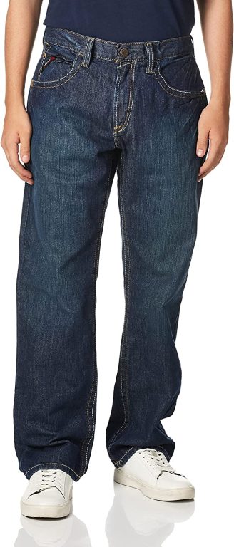 Ariat FR M3 Loose Basic Stackable Straight Leg Jeans – Men’s Fire Resistant Denim