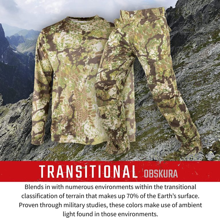 Kryptek Men’s Stalker Pant, Stealthy Camo Hunting Pant