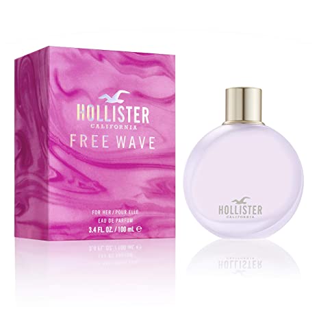 Hollister Free Wave Women EDP Spray, Floral, 3.4 Fl Oz