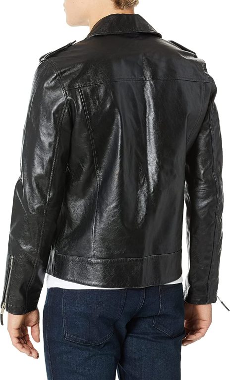 AG Adriano Goldschmied Men’s Kuro Leather Jacket