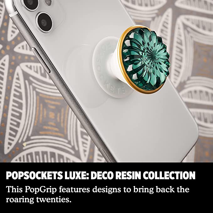 ​​​​PopSockets: Phone Grip with Expanding Kickstand, for Phone – Deco Sea Foam