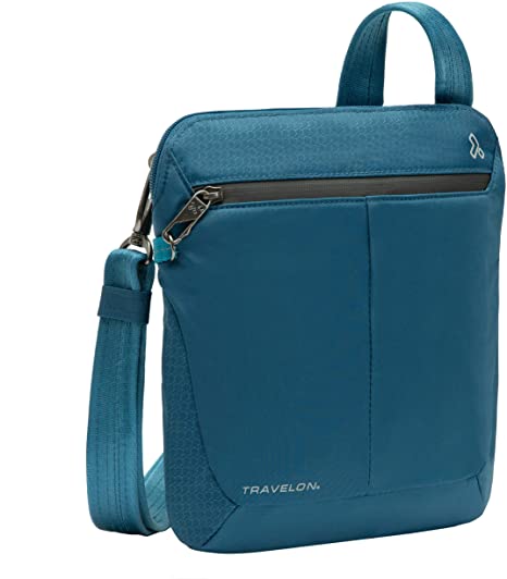 Travelon Anti-Theft Active Small Crossbody, Teal