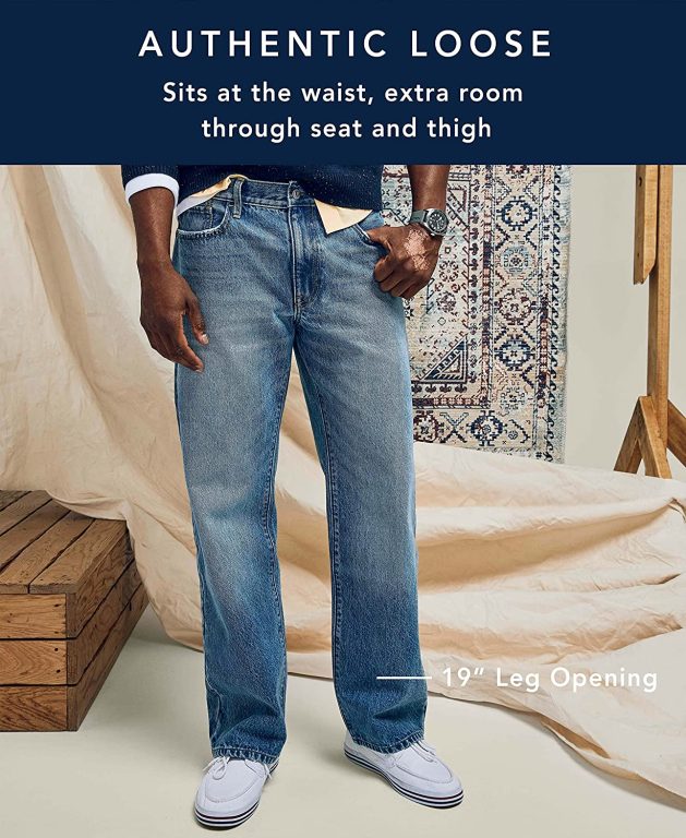 Nautica Men’s Loose Fit Denim