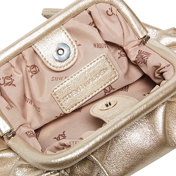 Steve Madden Nikki-a Metallic Clutch Crossbody