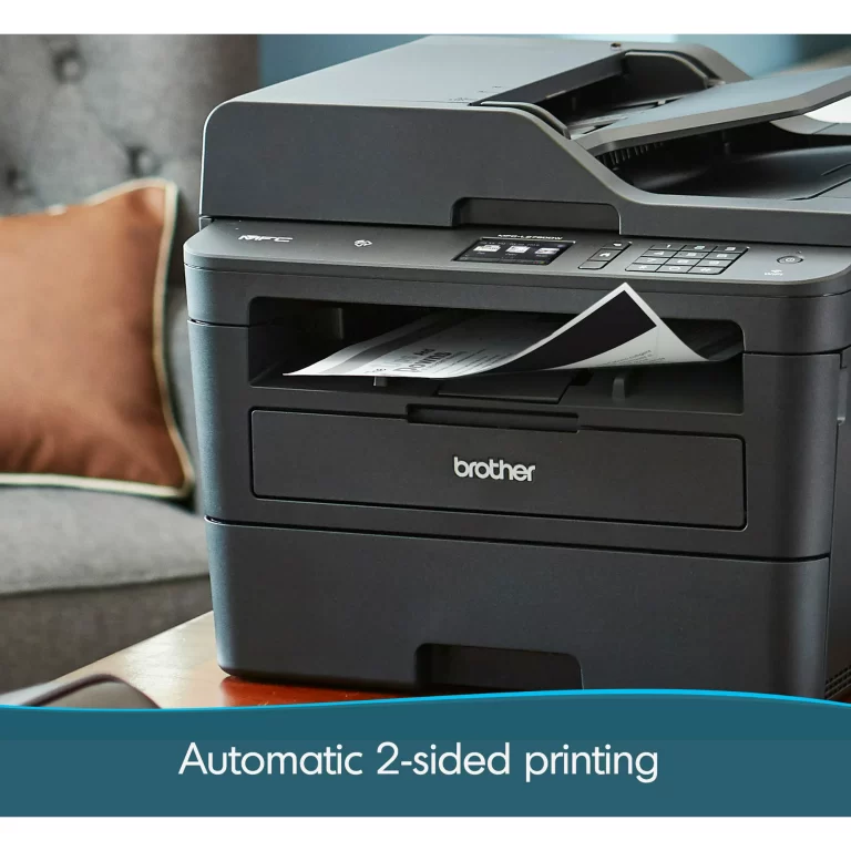 Brother MFCL2750DW Monochrome All-in-One Wireless Laser Printer, Duplex Copy & Scan