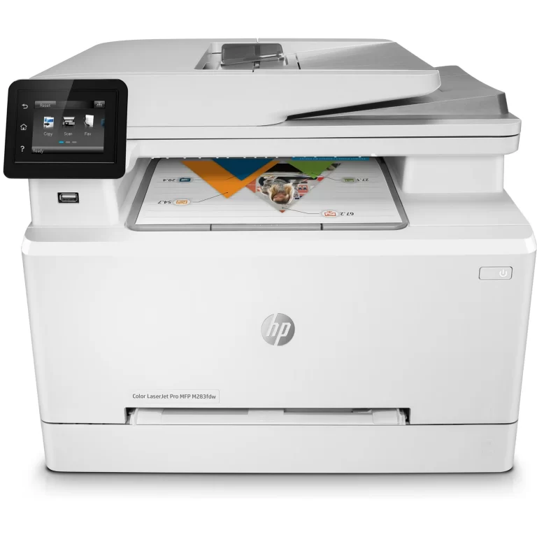 HP Color LaserJet Pro MFP M283fdw Laser Printer, Color Mobile Print, Copy, Scan