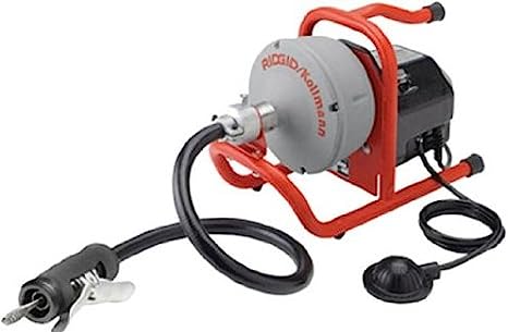 RIDGID 71722 K-40AF Máy chìm với Cáp lõi bên trong 5/16 inch và Điều khiển AUTOFEED, Máy làm sạch ống thoát nước bồn rửa và Dụng cụ khoan ống thoát nước