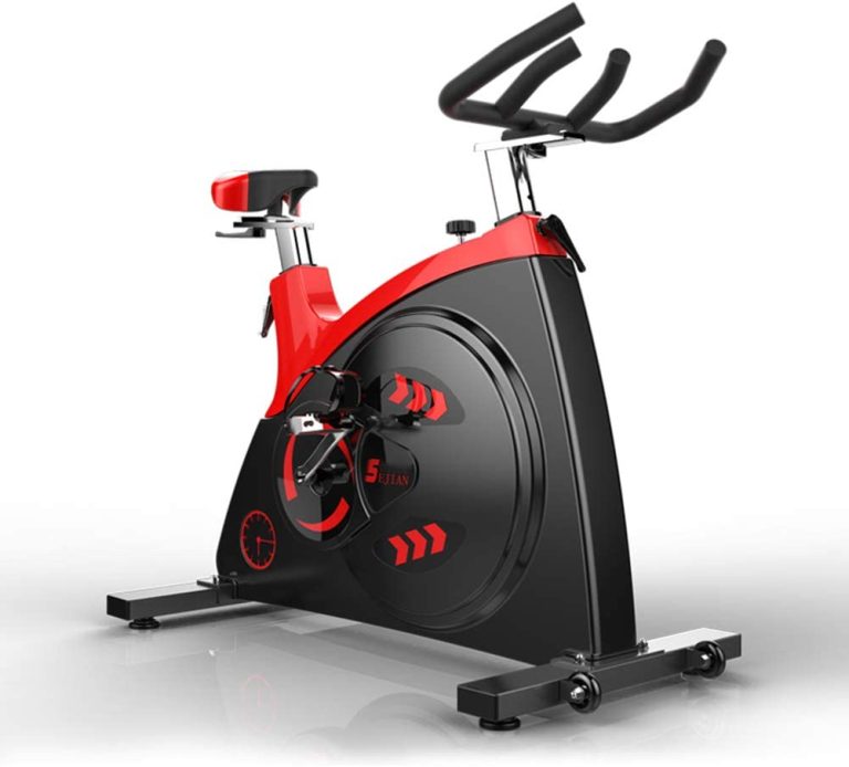 Warmth Supplies Indoor Exercise Bike, Spinning Bike Ultra-Quiet Home High-End Exercise Bike Fitness Equipment Weight Loss Pedal Sports Bike