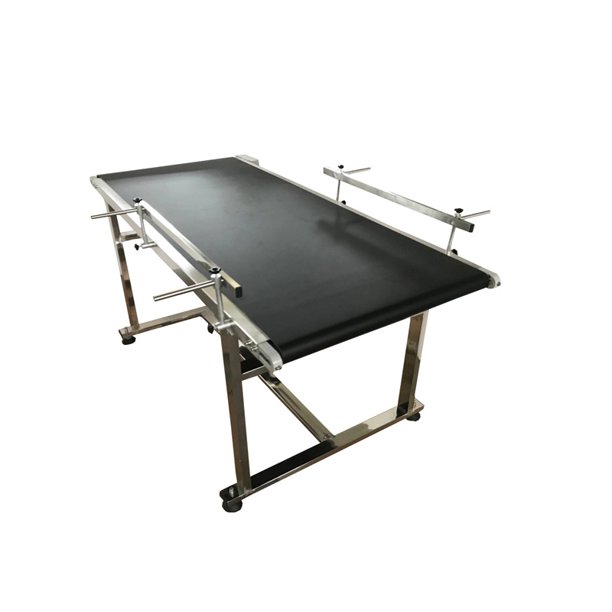 59″ Length PVC Belt Conveyor,23.6″Width Conveyor,29.5″ Height Electric Conveyor Equipment,More Wide(#230048)