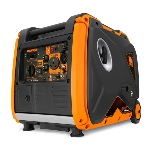 WEN Super Quiet 4500-Watt Electric Start Dual Fuel RV-Ready Portable Inverter Generator with Fuel Shut-Off