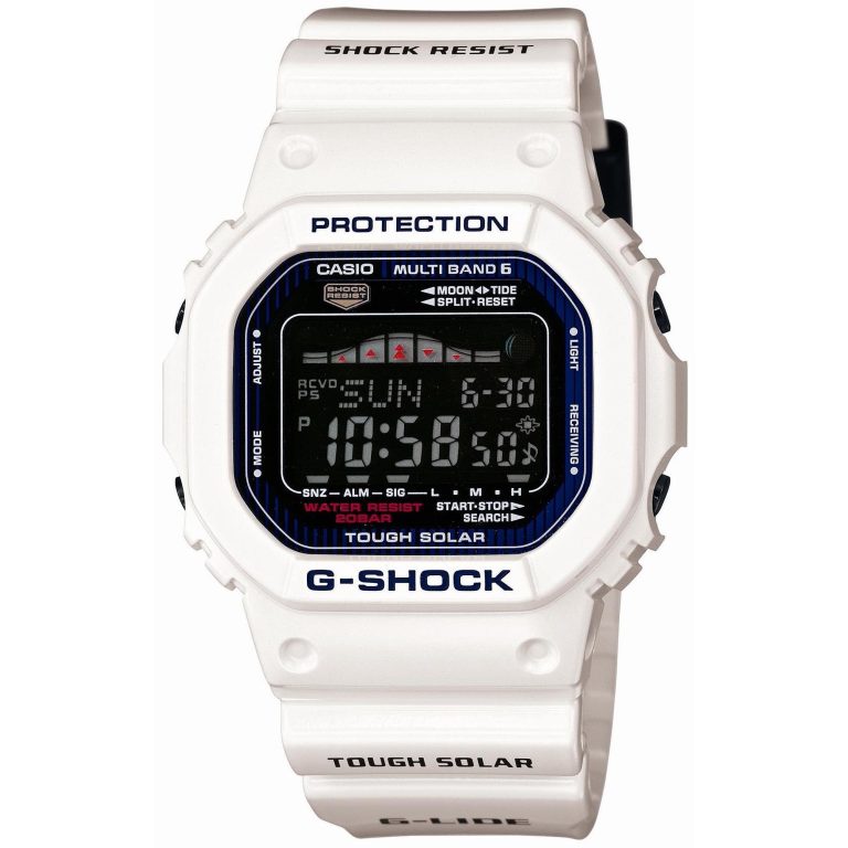 [Casio] Watches G-SHOCK SLIDE Radio solar GWX-5600C-7JF white// Men