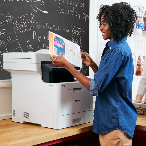 Brother MFC-L8900CDW Business Color Laser All-in-One Printer, Advanced Duplex & Wireless Networking, High-Quality Business Printing, Flexible Network Connectivity, Mobile Device Printing & Scanning