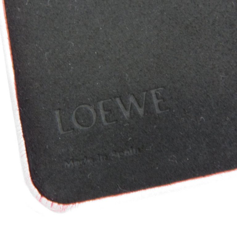 Authenticated Used Loewe Leather Phone Bumper For IPhone X Pink elephant