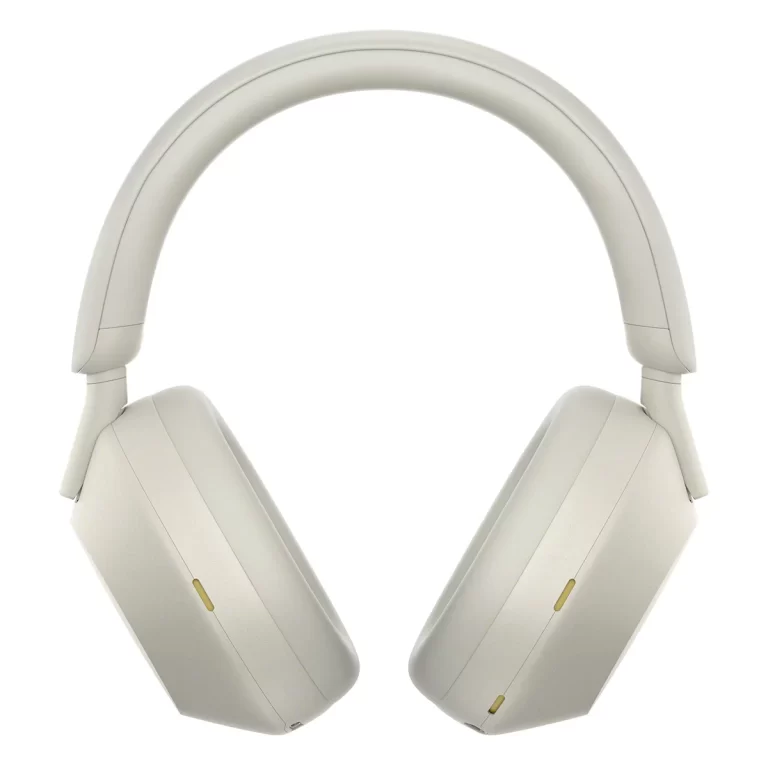 Sony WH-1000XM5 Wireless Over-Ear Noise Canceling Headphones (Silver)