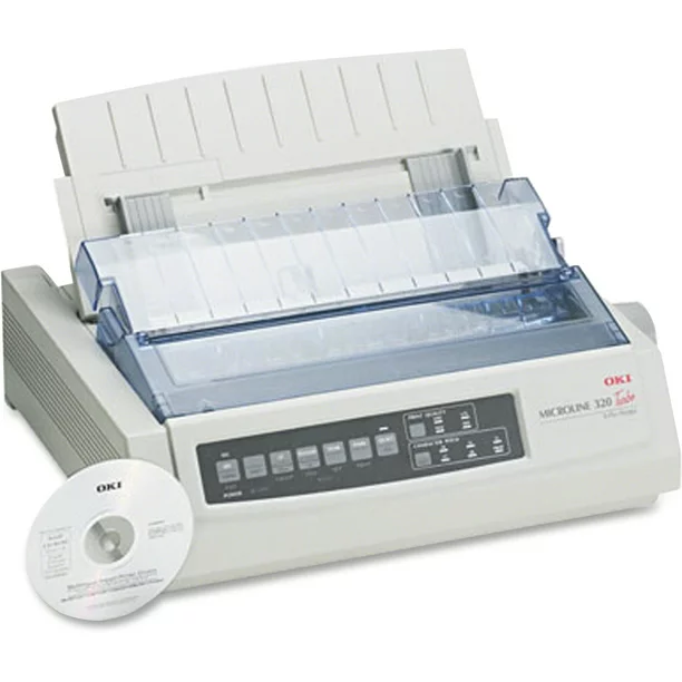 Oki Microline 320 Turbo Dot Matrix Impact Printer