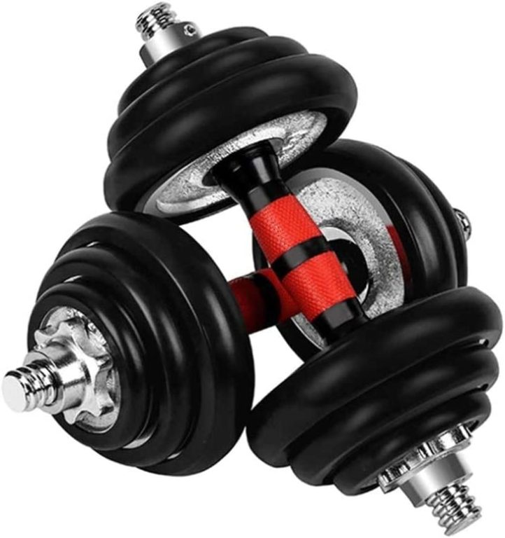 No-logo Dumbbell Men and Women Dumbbell Weight Lifting Dumbbell Home Fitness Equipment A Pair of Dumbbell Sports Equipment Barbell (Size : 15KG)