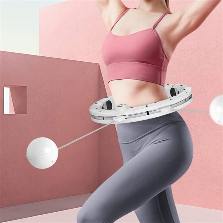 DHTDVD Fitness Exercise Hoop Counting Exercise Hoop Abdomen Thin Waist Exercise Gymnastics Hoop Fitness Equipment Home Training