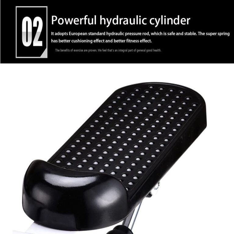 WSSBK Home Fitness Equipment Mini Silent Multifunctional Foot Pedal Hydraulic Stepper Comprehensive Fitness Exercise