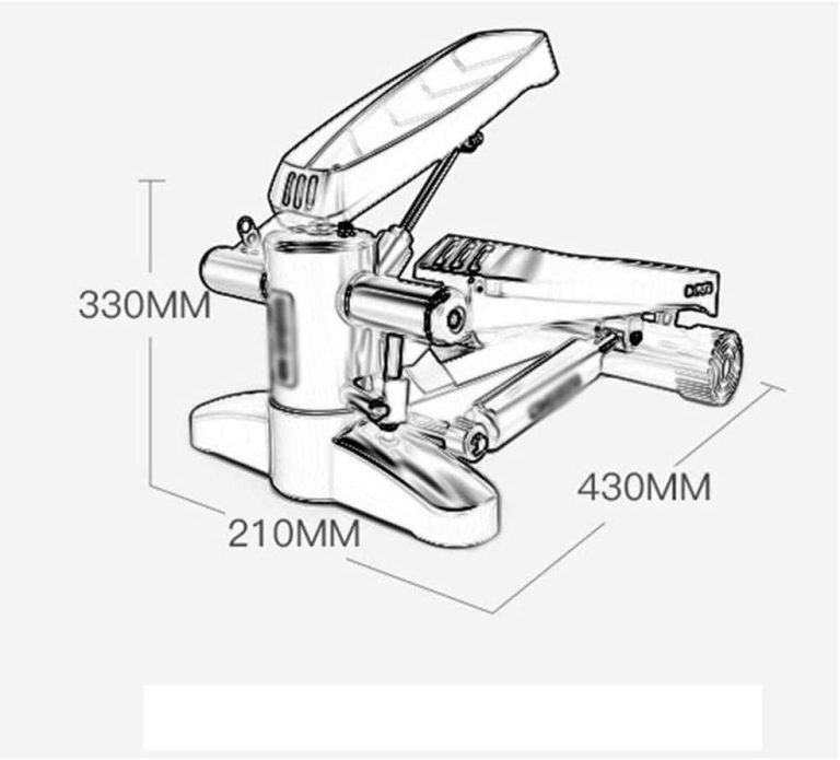 YFDM Household Mute Stepper Hydraulic Mute Multi-Function Pedal Indoor Sports Stepper Legs-Shipped