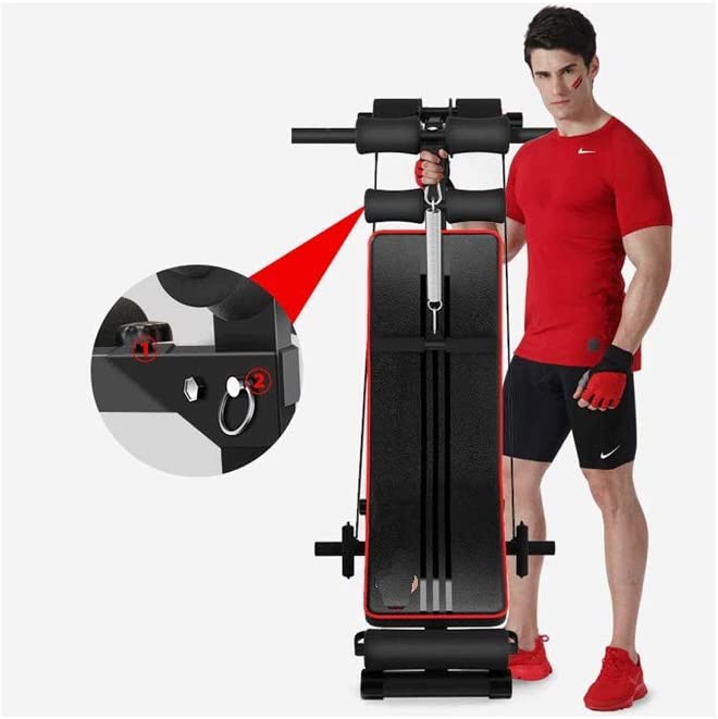 No-logo GYYWQZB Adjustable Workout Incline/Decline Bench Sit-up Board