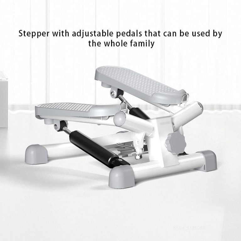 TWDYC Mini Stepper with Elastic Rope Multi-Functional Treadmill for Home Lose Weight Fitness Equipment Running Machines