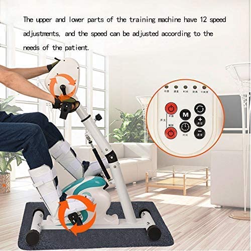 Sywlwxkq Portable Pedal Exercise Bike with LCD Display, Arm and Leg Exerciser, Fitness Equipment for Seniors and Elderly, Physical Therapy Leg Exercisers