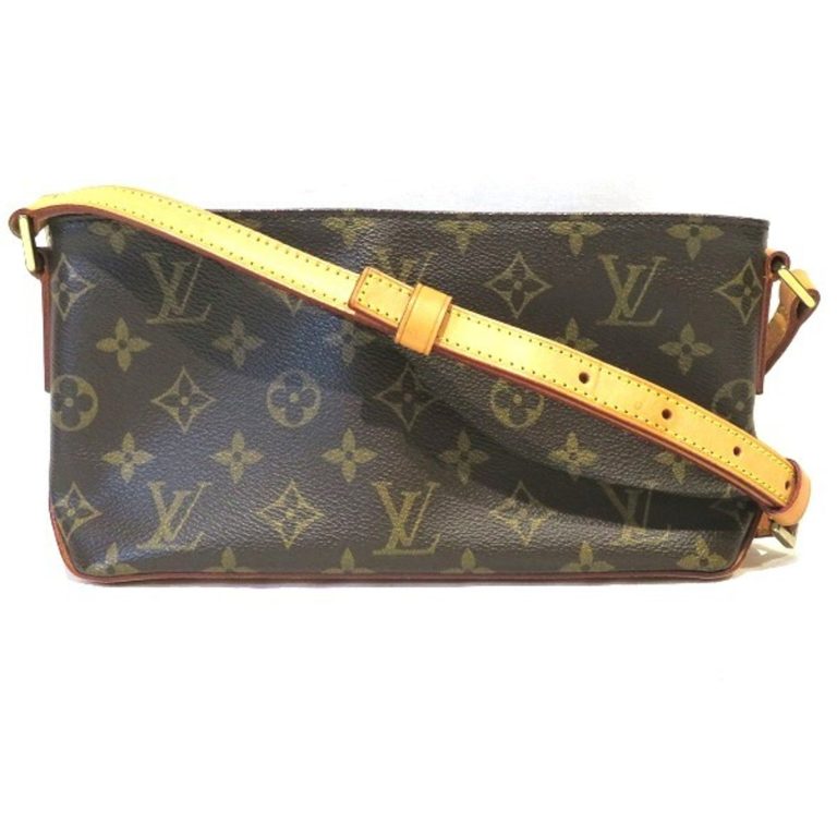 Authenticated Used Louis Vuitton Monogram Trotter M51240 Bag Shoulder Unisex