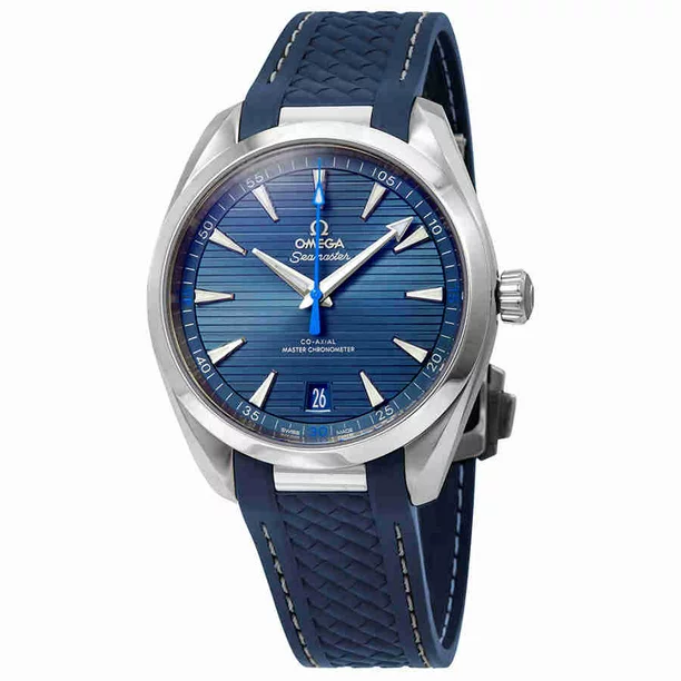 Omega Seamaster Aqua Terra 150M Co-Axial Master Chronometer 41 mm Automatic Blue Dial Steel Men’s Watch 220.12.41.21.03.002