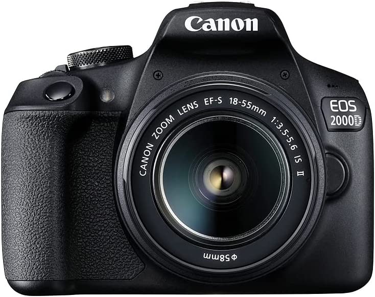 Canon EOS 2000D (Rebel T7) DSLR Camera + 18-55mm III Kit