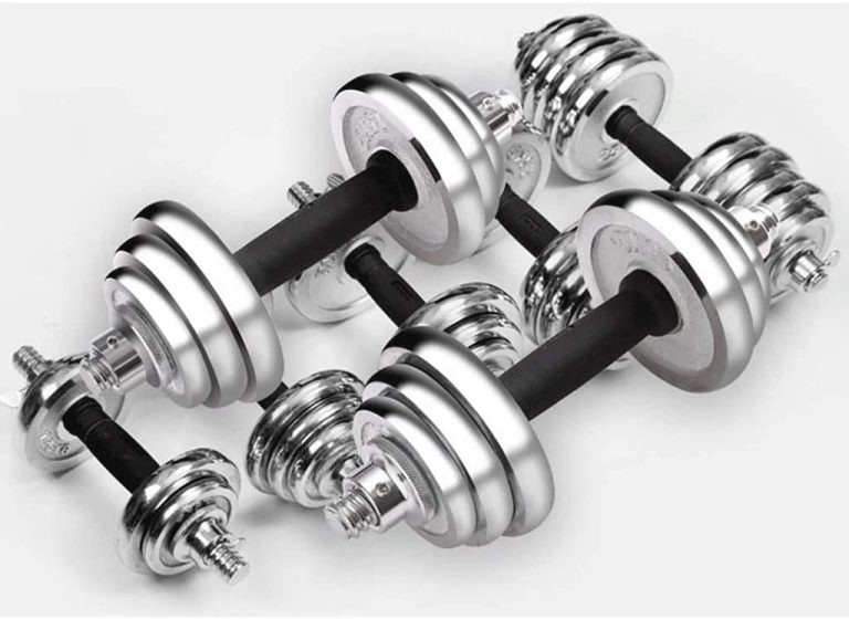 ZJHYXYH Dumbbell Men and Women Dumbbell Weight Lifting Dumbbell Home Fitness Equipment A Pair of Dumbbell Sports Equipment Barbell (Size : 10KG)