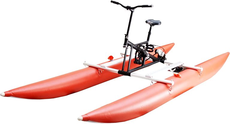 DIVTEK Water Bikes, Chili Pontoon Banana Water Bike Inflatable Kayak Bikeboat for Lake, Water Sports Touring Kayaks Sea Pedal Bicycle Boat for Sport Fun Fishing…