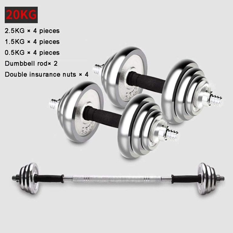 ZJHYXYH Dumbbell Men and Women Dumbbell Weight Lifting Dumbbell Home Fitness Equipment A Pair of Dumbbell Sports Equipment Barbell (Size : 10KG)