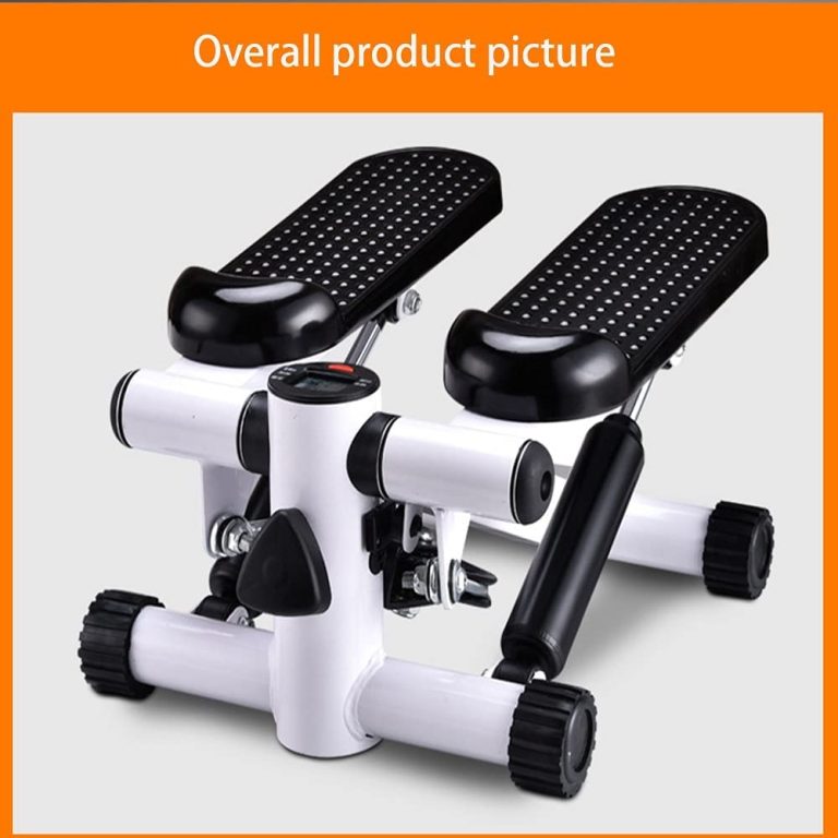 WSSBK Home Fitness Equipment Mini Silent Multifunctional Foot Pedal Hydraulic Stepper Comprehensive Fitness Exercise