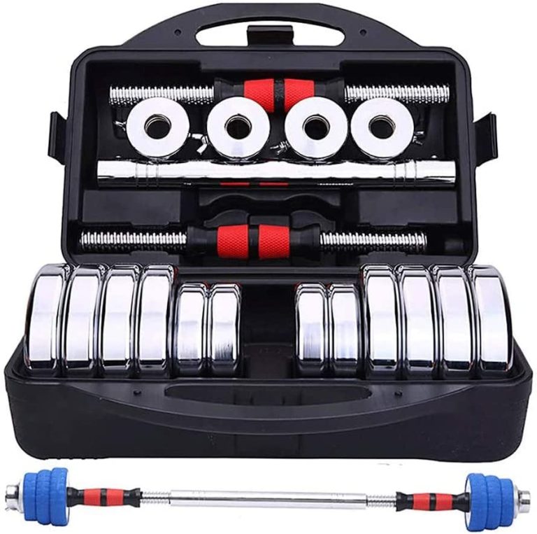 ZJHYXYH Barbell Set for Men and Women, with Connecting Rod, Can Be Used As Home Fitness Sports Barbell 10kg, 15KG, 20kg (Size : 15kg)