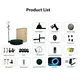 FUTOBOOZ 360 Photo Booth,Free Logo Ring Light Selfie Stand, Remote Control, App Control,1 Person Standing Automatic Rotation 360 Degree Camera Booth Platform Rotator (26.8 Inches + Honeycomb Case)