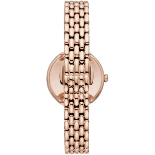 Emporio Armani Women’s Two-Hand Rose Gold Metal Watch, AR11418