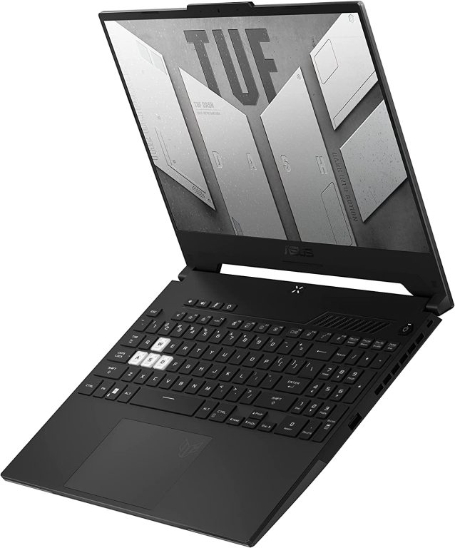 ASUS TUF Dash 15 (2022) Gaming Laptop, 15.6” 144Hz FHD Display, Intel Core i7-12650H, GeForce RTX 3050 Ti, 16GB DDR5, 512GB SSD, Thunderbolt 4, Windows 11 Home, Off Black, FX517ZE-ES73