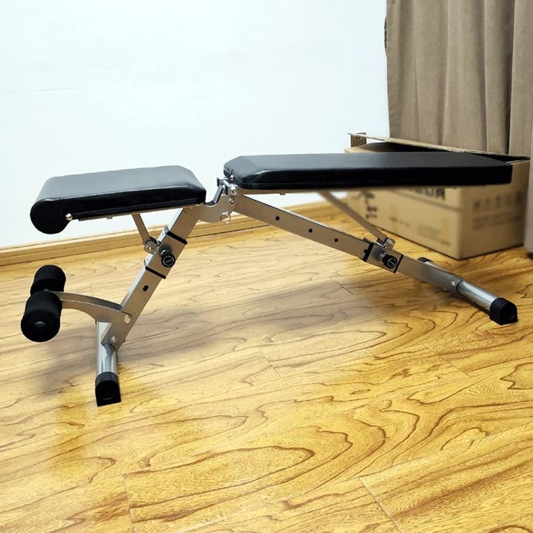 YFDM Adjustable Weight Bench ,Utility Weight Benches for Full Body Workout, Foldable Flat Incline Decline Bench Press for Home Gym